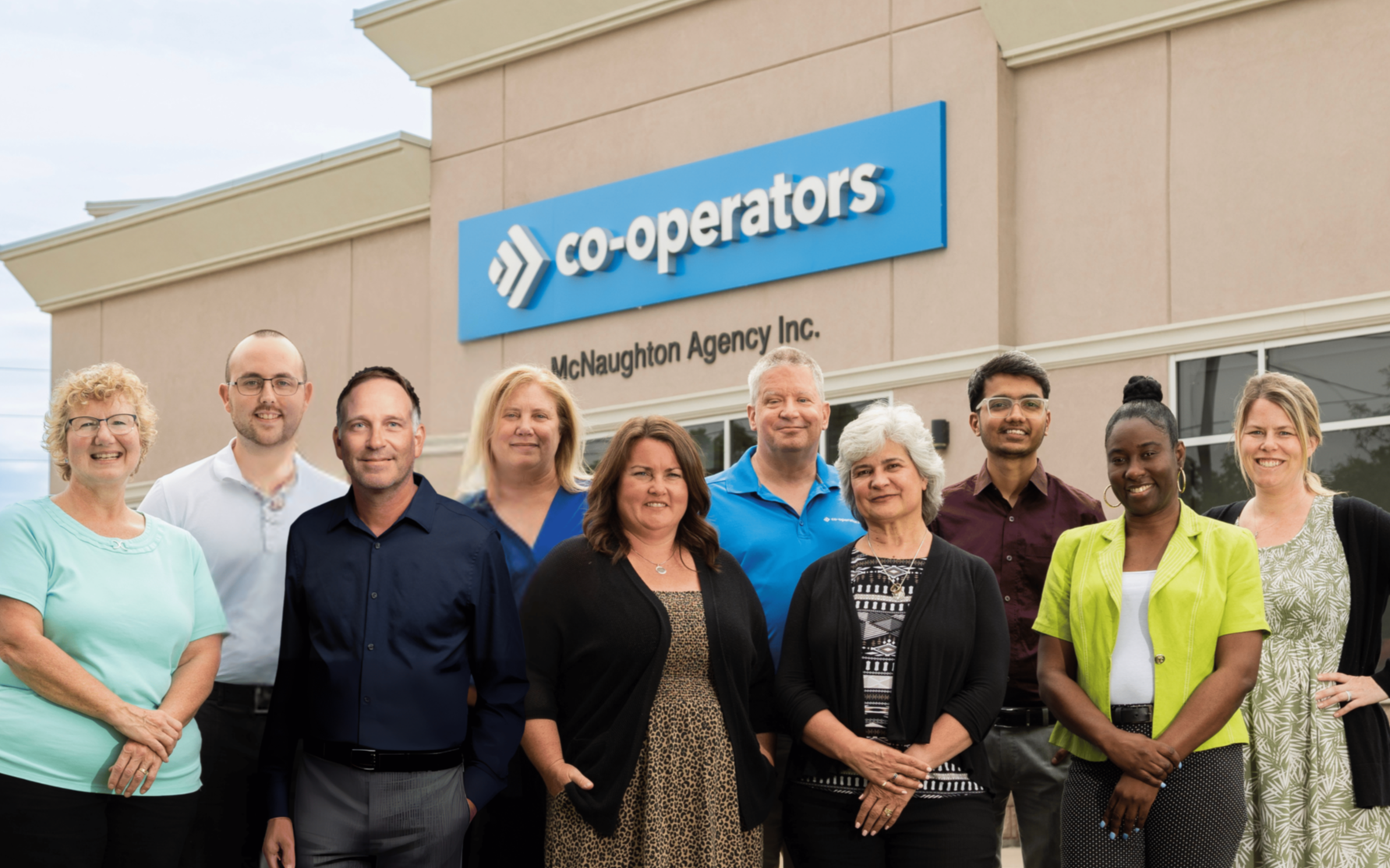 Illustration of agency office