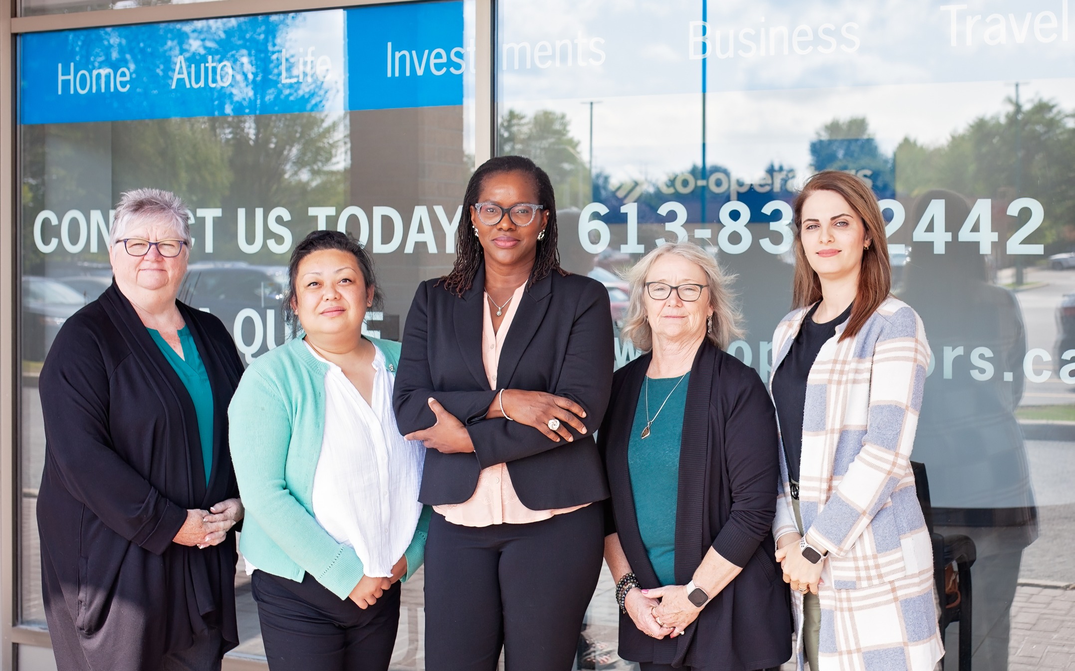 Illustration of agency office