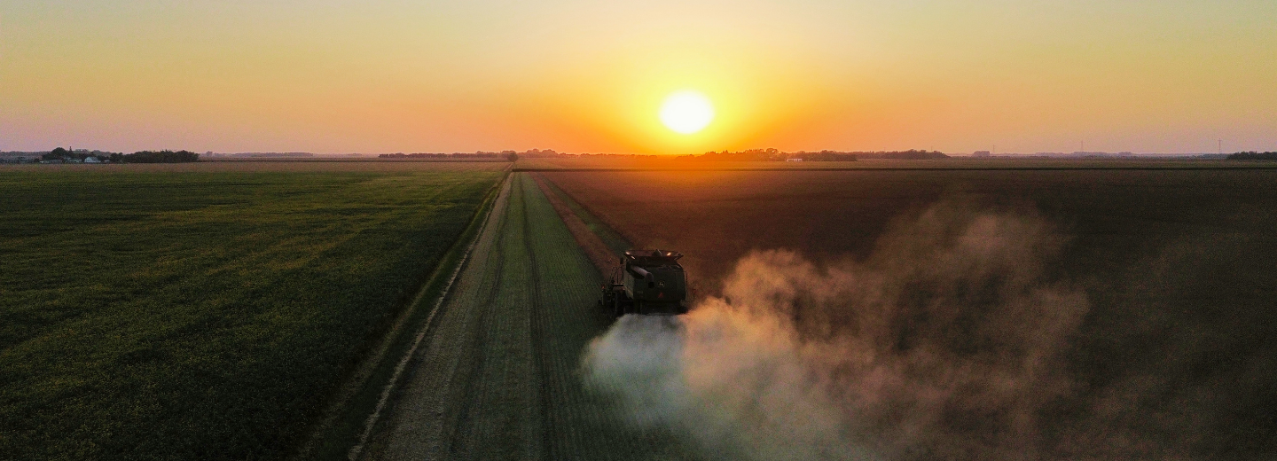 Combining near Carman, MB