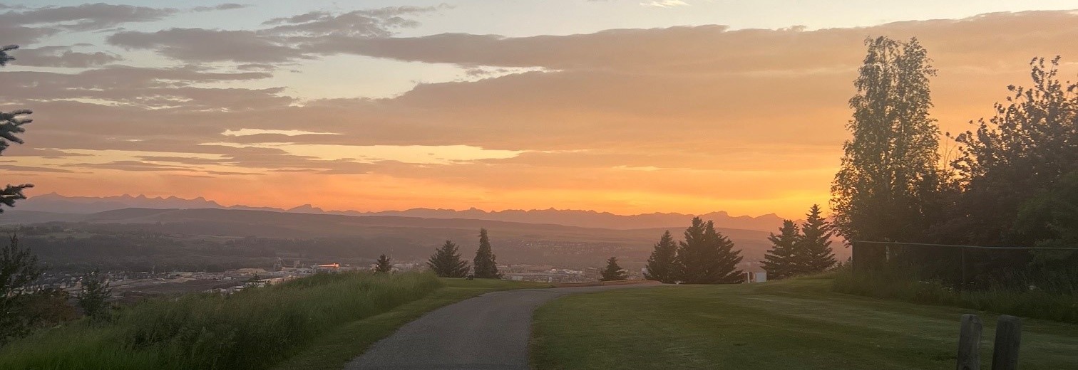 Evening sky, Gleneagles, Cochrane AB