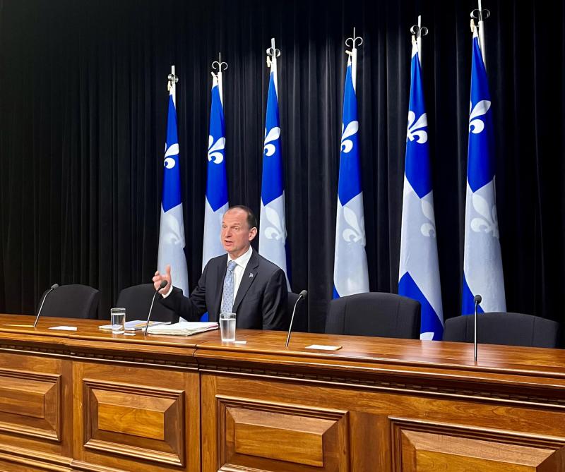 Québec présentera sa mise à jour économique le 25 novembre | Conseiller