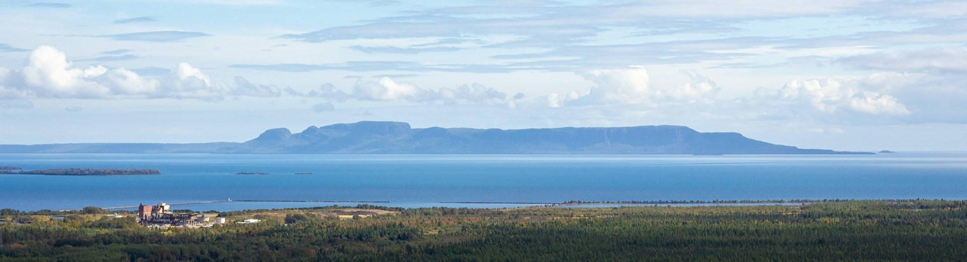 A photo of the Sleeping Giant in Thunder Bay, Ontario