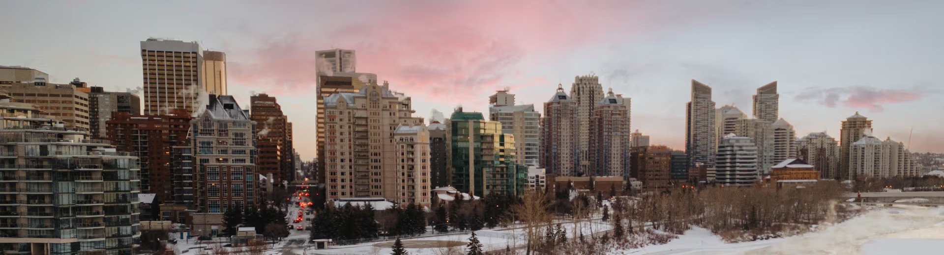 Snowy Calgary