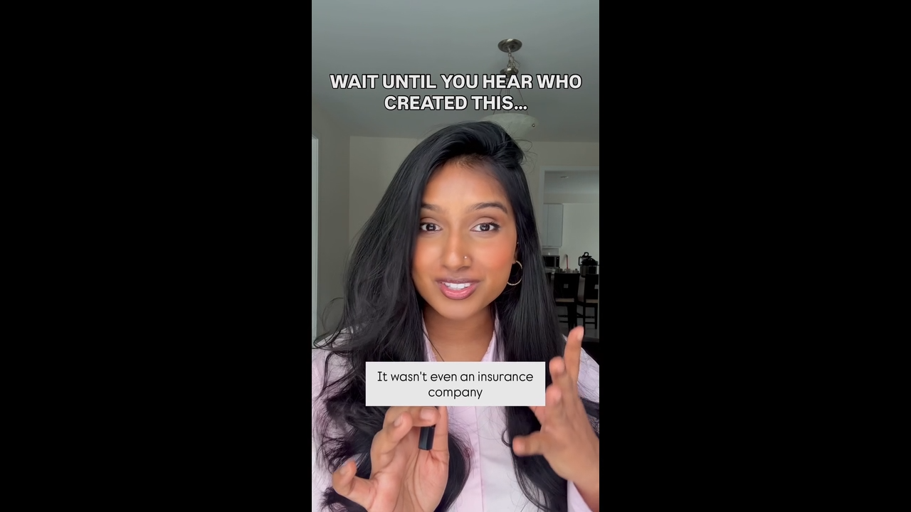 You'll never guess who created this insurance...