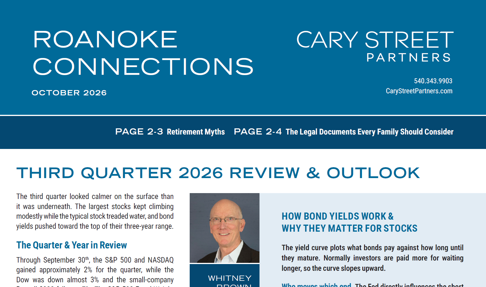 Roanoke Connections 3Q 2026 | Cary Street Partners