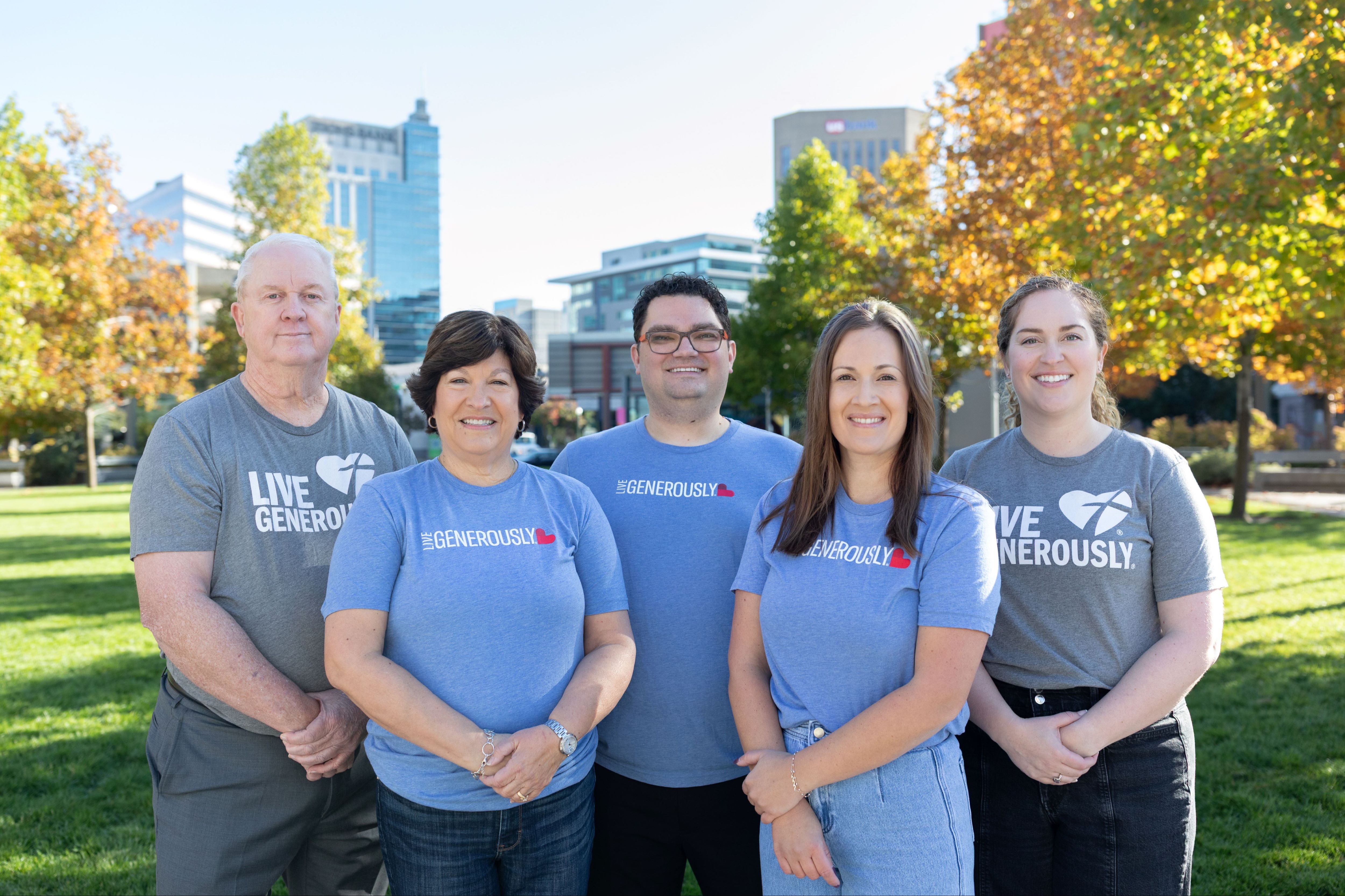 Clarity Financial Planning Group in the Thrivent Action Team T-Shirts