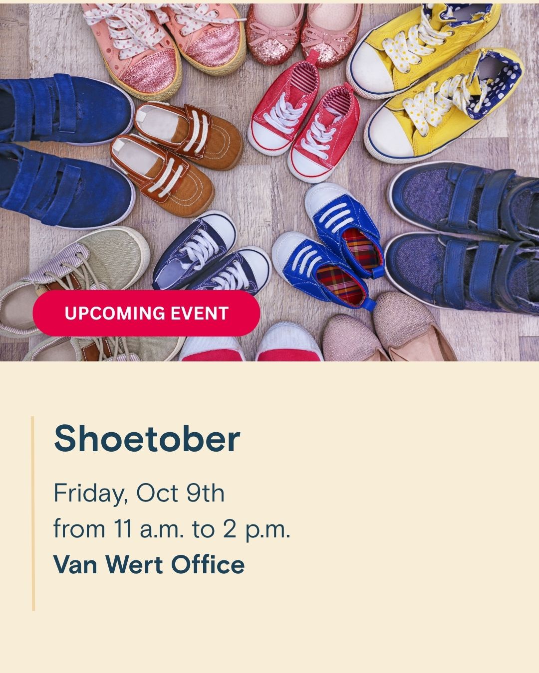 Shoetober Community Fundraiser