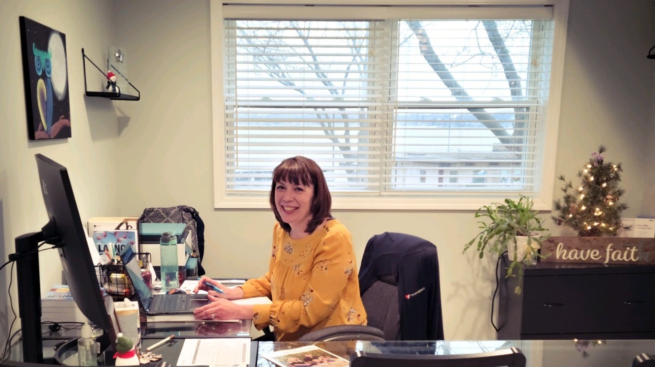 A photo of our office