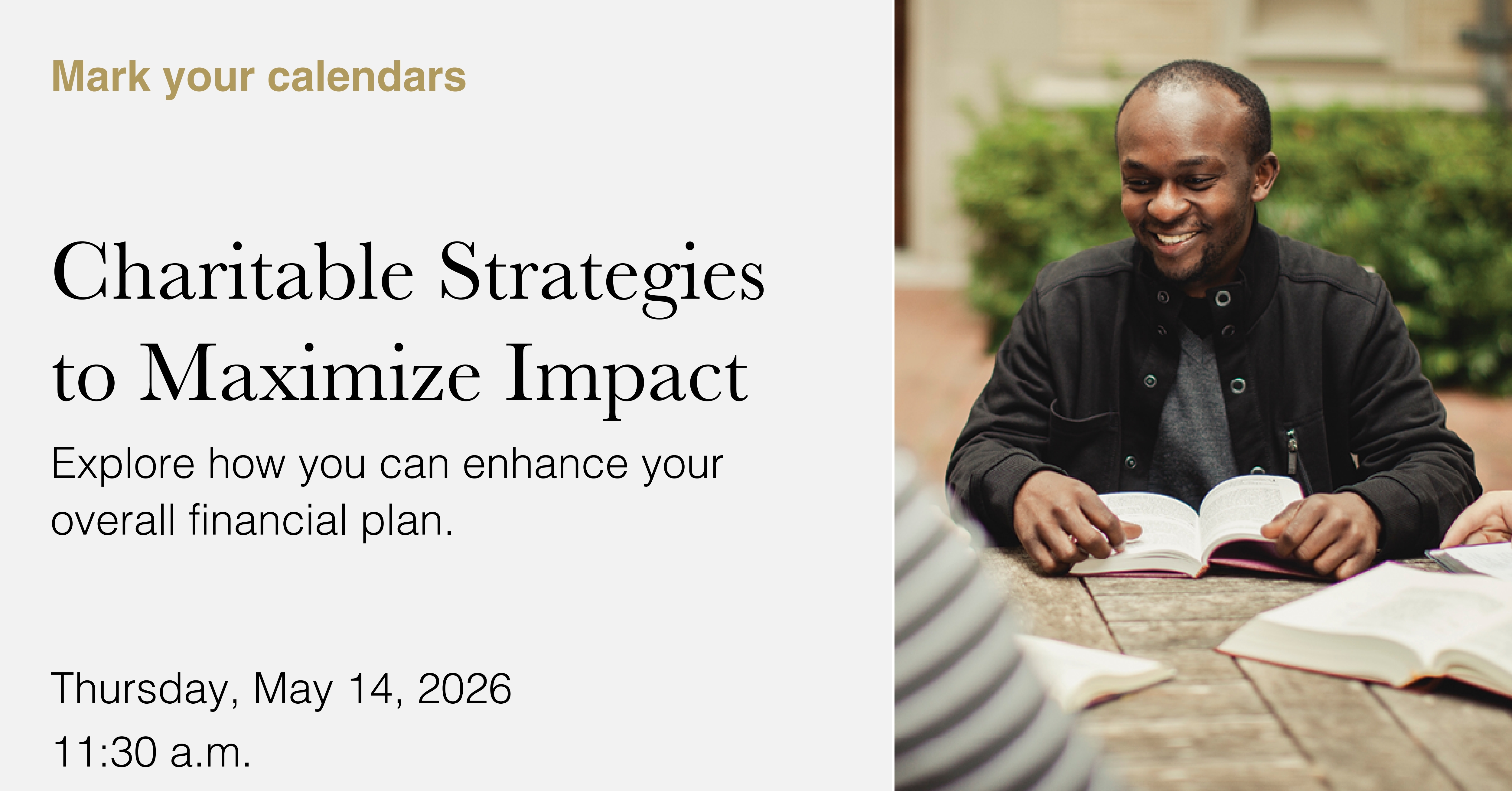 Charitable Strategies to Maximize Impact