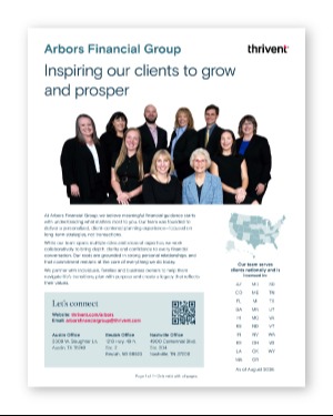 ThriventArborsTeamPhotoHowWeWorkWithYou