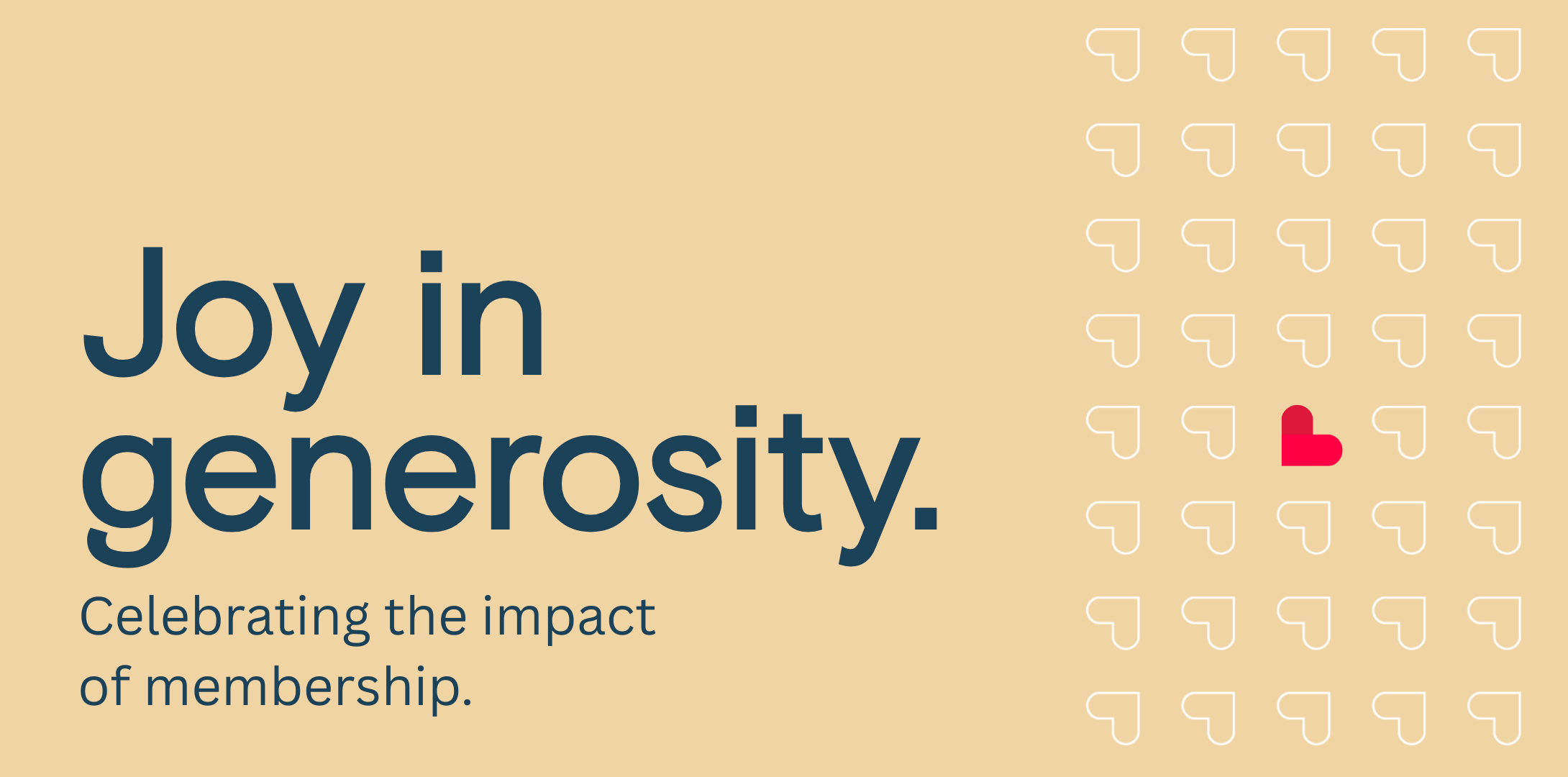 Joy in Generosity image