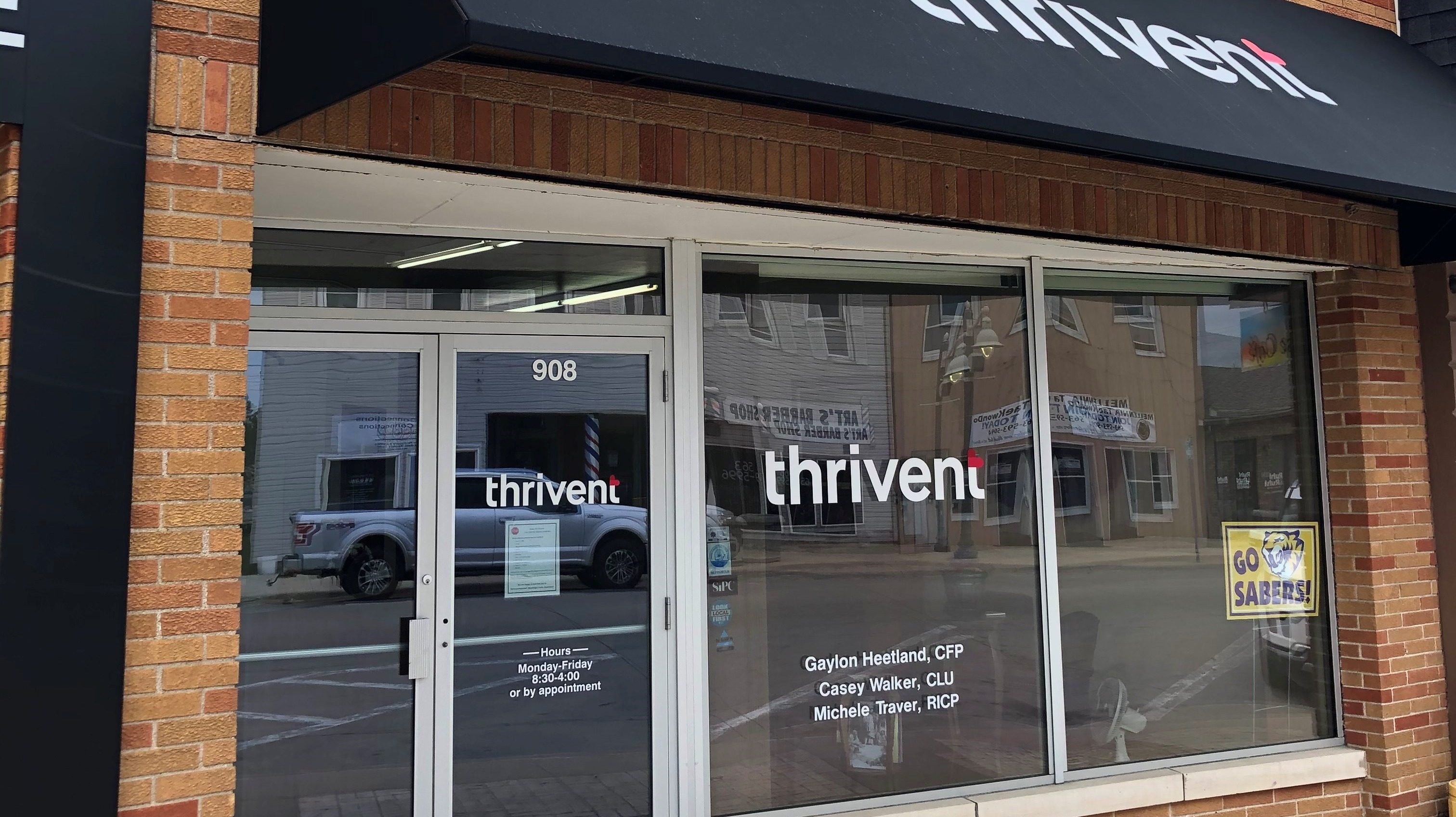 A photo of our office