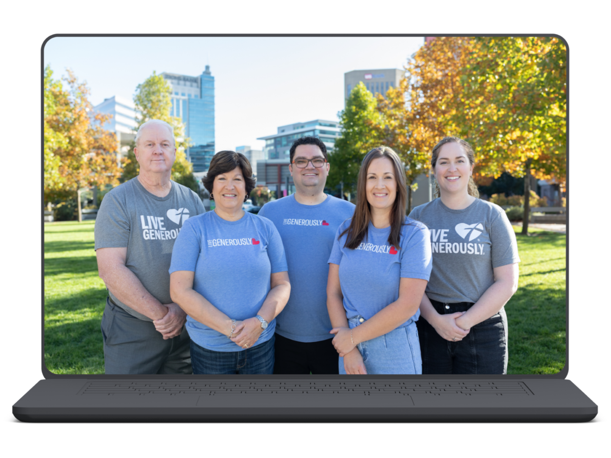 Clarity Financial Planning Group Facebook Page on a Laptop