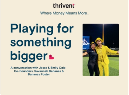 Playing for Something Bigger: Exclusive interview with Emily and Jesse Cole of the Savannah Bananas image