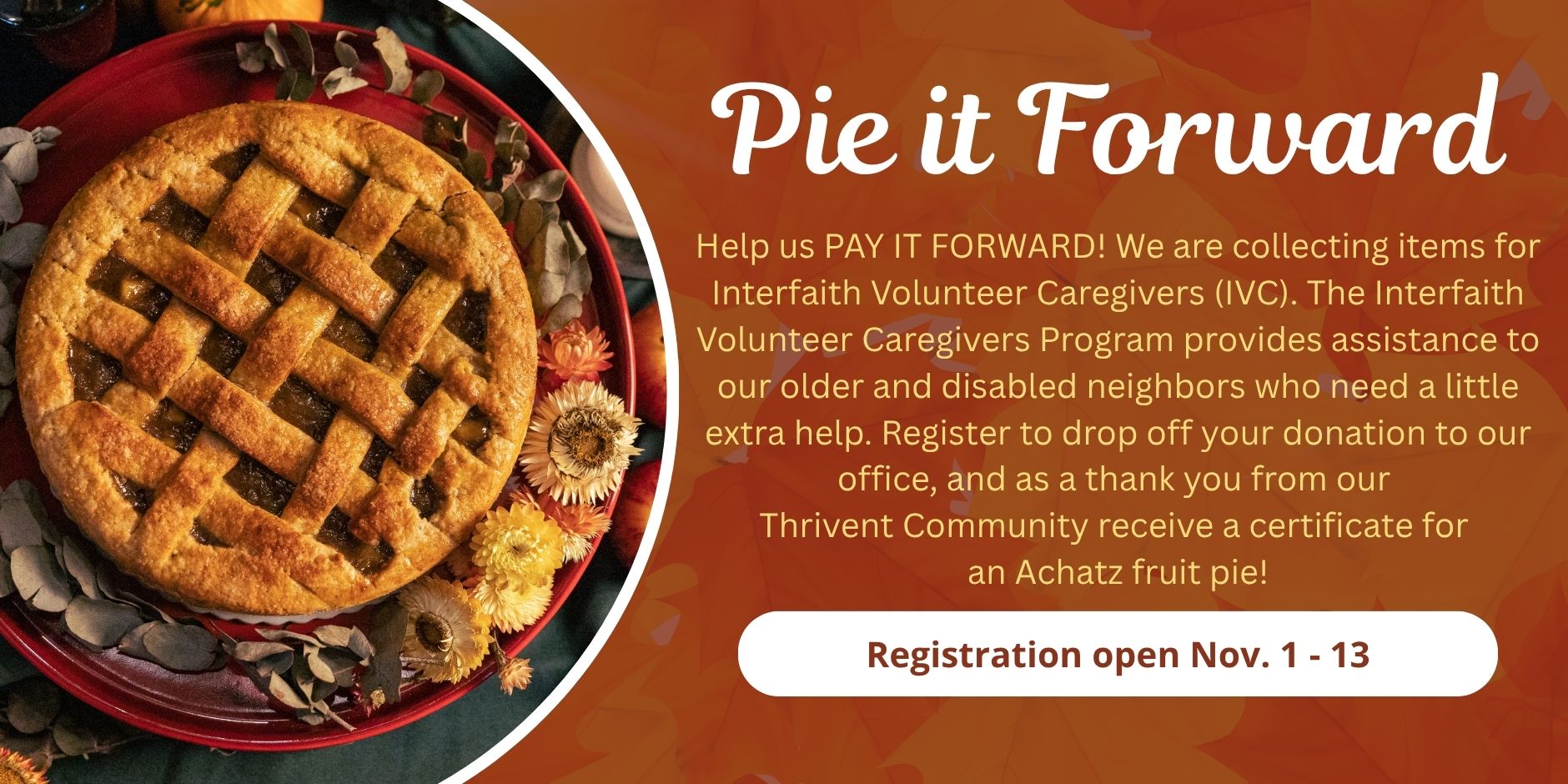 Pie it Forward! image