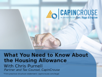What You Need to Know About the Housing Allowance