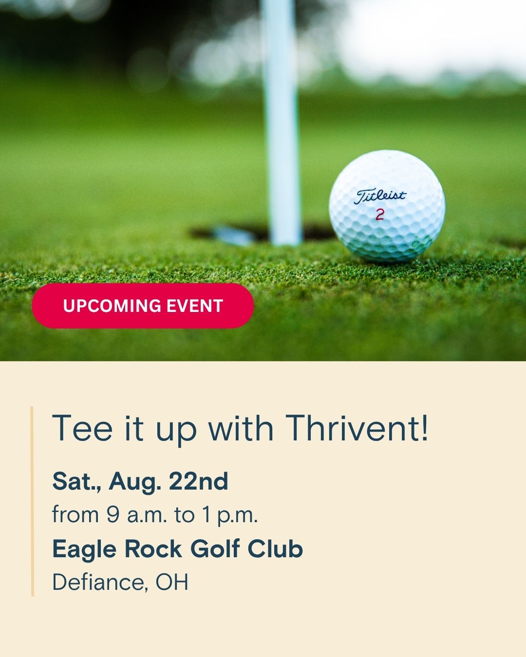 Tee it up with Thrivent!