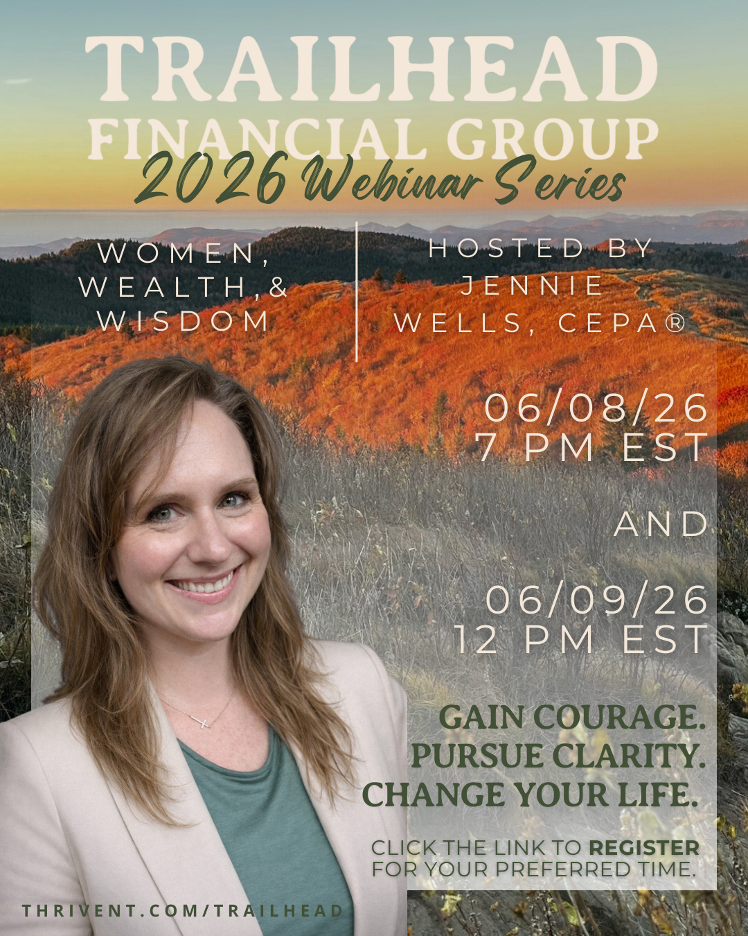 06/08 Live Webinar - Women, Wealth & Wisdom with Jennie Wells, CEPA®