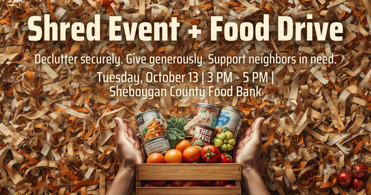 Shred Event + Food Drive