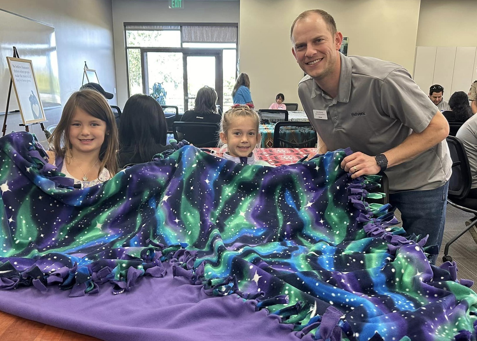 Love Irvine: No-Sew Fleece Blanket Tying Event (Volunteer Event)