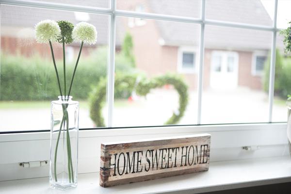 At home