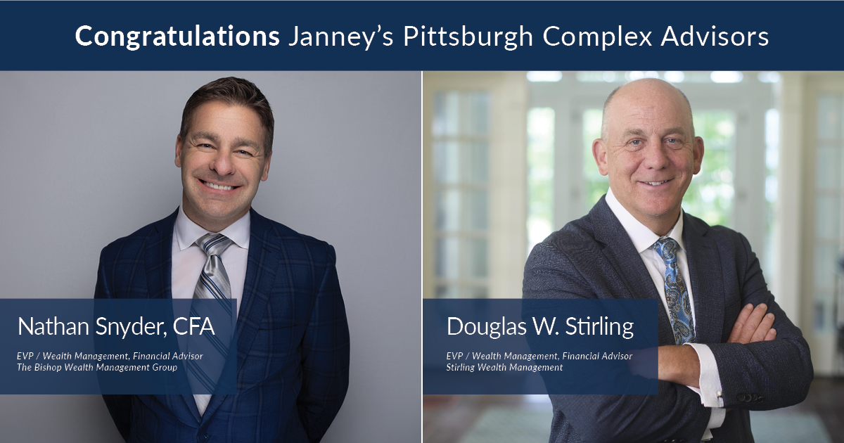 Congratulations! Pittsburgh Complex Advisors Award Image