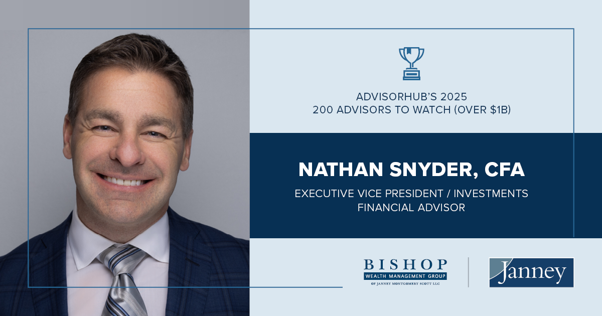 Advisorhub's 2025 200 Advisors to watch (over $1B) Award Image