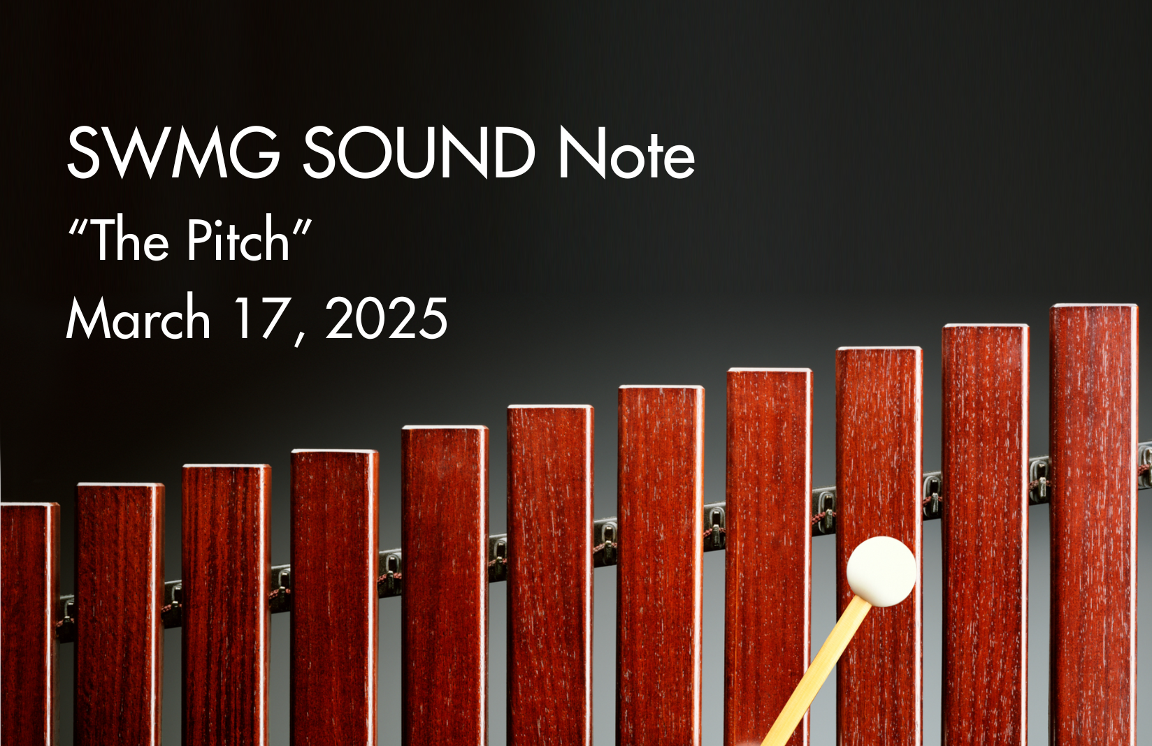 SOUND Note: "The Pitch"  March 17, 2025  Photo